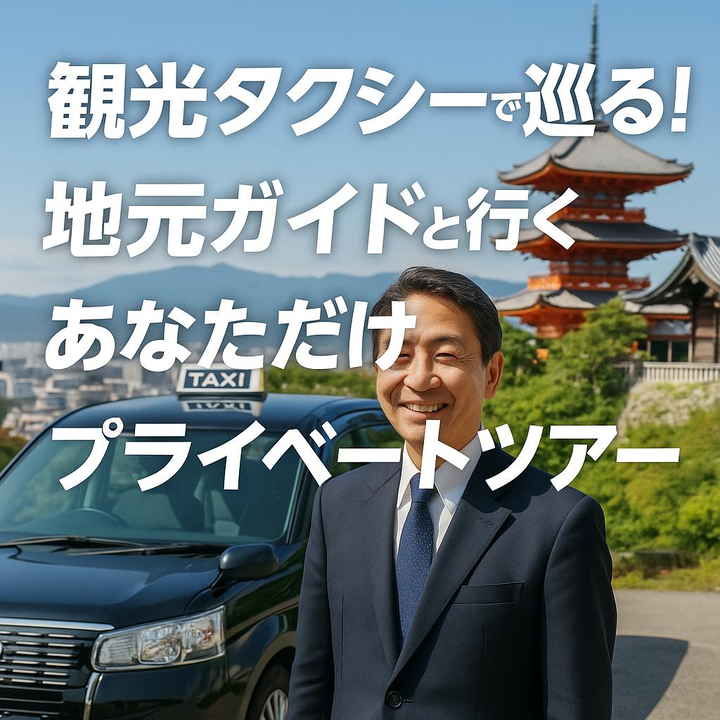 観光タクシーで巡る！地元ガイドと行くあなただけのプライベートツアー