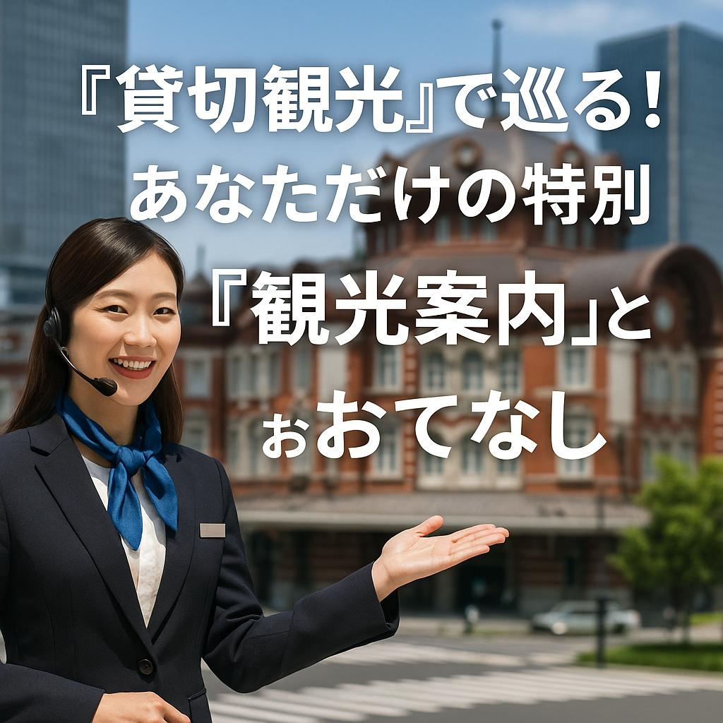 『貸切観光』で巡る！あなただけの特別『観光案内』とお『もてなし』