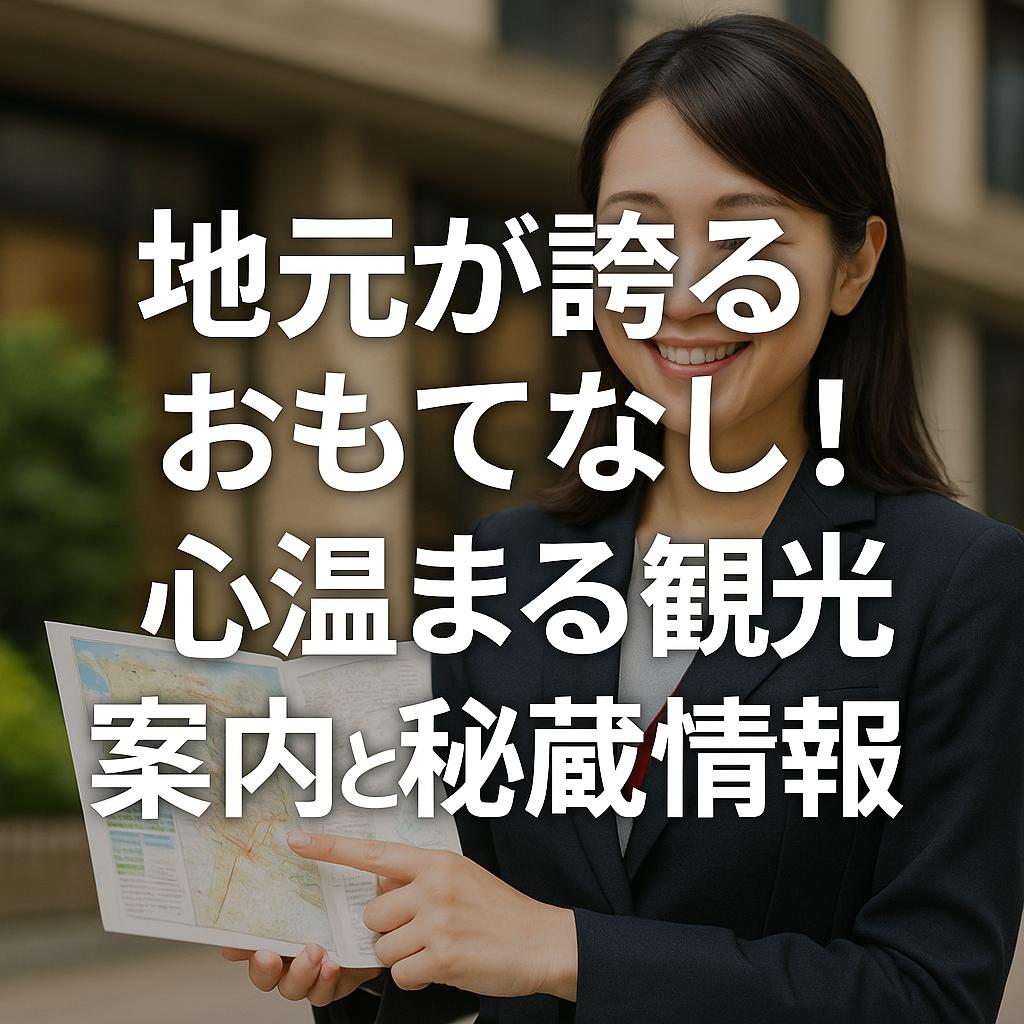 地元が誇るおもてなし！心温まる観光案内と秘蔵情報