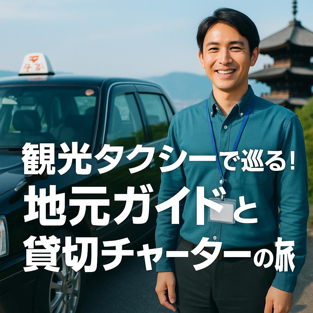 観光タクシーで巡る！地元ガイドと貸切チャーターの旅
