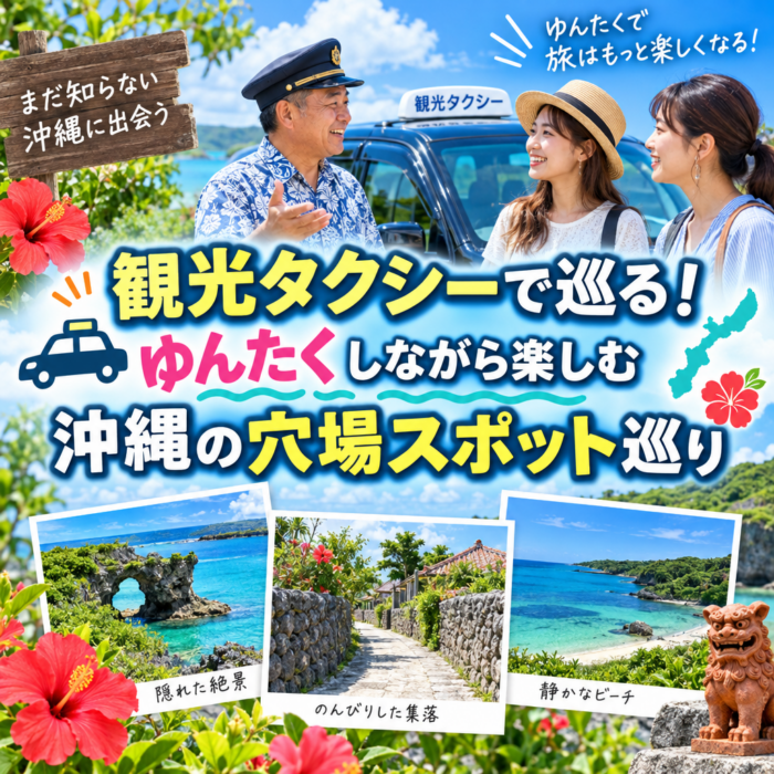 観光タクシーで巡る！ゆんたくしながら楽しむ沖縄の穴場スポット巡り
