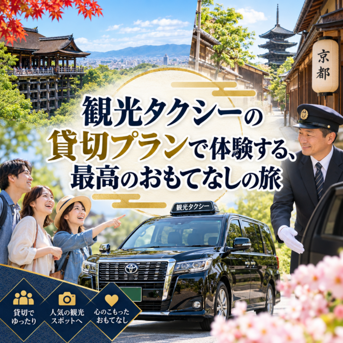 観光タクシーの貸切プランで体験する、最高のおもてなしの旅
